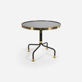 SCHERLIN FORM Café table Brass Café Table 12