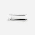 SCHERLIN FORM Coffee Table White / Stainless steel Coffee Table 11