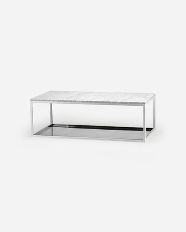 SCHERLIN FORM Coffee Table White / Stainless steel Coffee Table 11