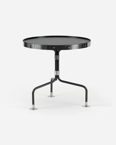 SCHERLIN FORM Side table Black / Stainless steel Side Table 12