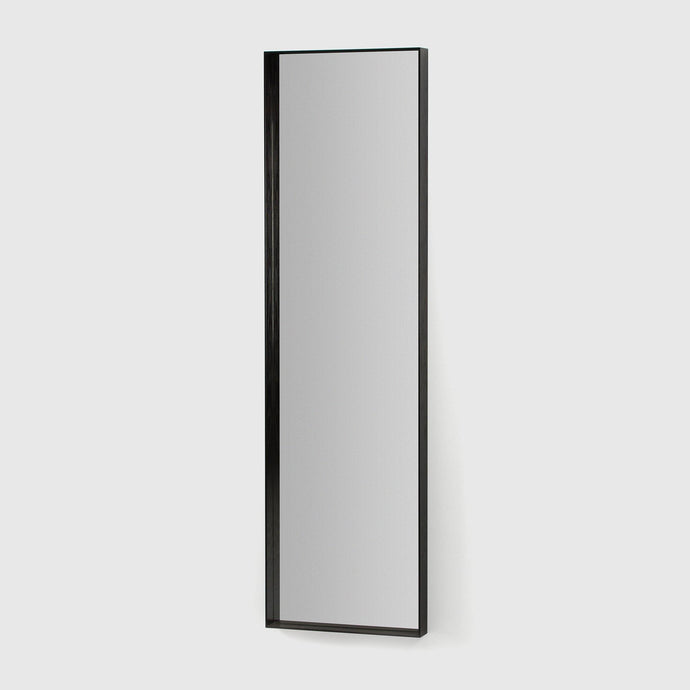 Mirror 7, Black, White, Solid Oak, Scherlin Form, image