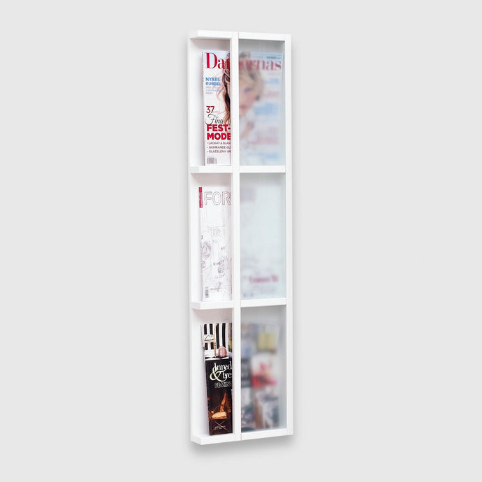 Magazine rack 3, White, Scherlin Form, image