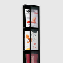 Load image into Gallery viewer, Magazine rack 3, Black, Scherlin Form, image
